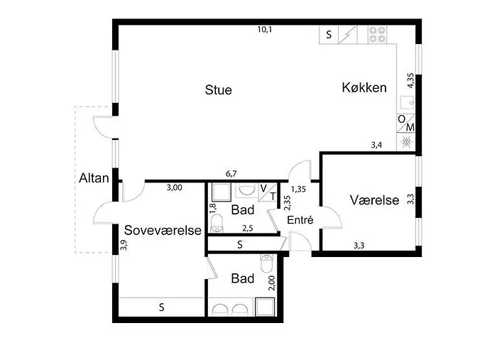 City, Lux Apartm - 2 Full Bathrooms, 3 Tv