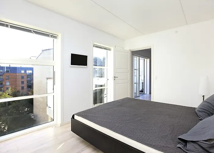 Lejlighed City, Lux Apartm - 2 Full Bathrooms, 3 Tv København